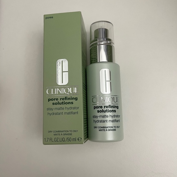 Clinique Pore Refining Solutions Stay Matte Hydrator 1.7oz Dry Combination Oily - Picture 1 of 4